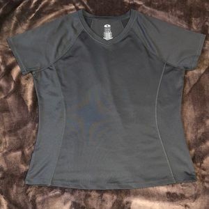Athletic Works XL Women’s Black T-Shirt Breathable Workout Shirt